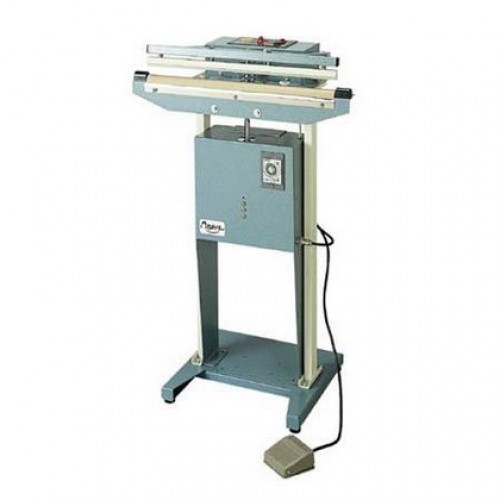 Air Control Impulse Sealer comes with a metal construction.. Operated by a Foot Switch to be excellent sealing.
